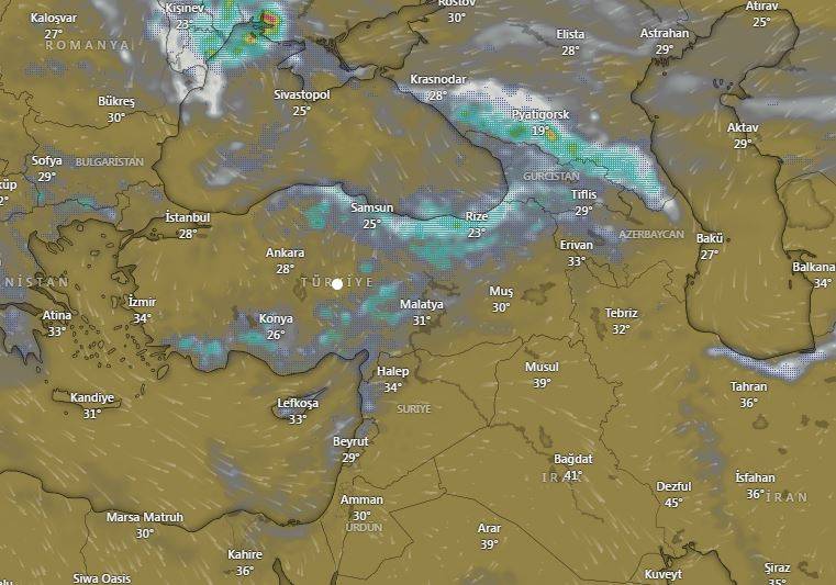 Doğu Karadeniz’de 5 il için kuvvetli sağanak uyarısı: Sel ve heyelan riskine dikkat! 13